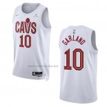 Camiseta Cleveland Cavaliers Darius Garland #10 Association 2022-23 Blanco