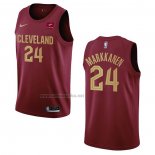 Camiseta Cleveland Cavaliers Lauri Markkanen #24 Icon 2022-23 Rojo