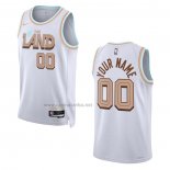 Camiseta Cleveland Cavaliers Personalizada Ciudad 2022-23 Blanco