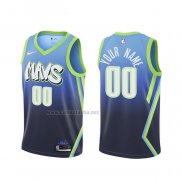 Camiseta Dallas Mavericks Personalizada Ciudad Azul