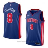 Camiseta Detroit Pistons Henry Ellenson #8 Icon 2018 Azul