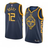 Camiseta Golden State Warriors Andrew Bogut #12 Ciudad 2018-19 Azul