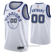 Camiseta Golden State Warriors Personalizada 17-18 Blanco