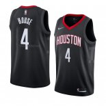 Camiseta Houston Rockets Danuel House #4 Statement 2018 Negro