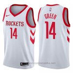 Camiseta Houston Rockets Gerald Green #14 Association 2017-18 Blanco