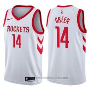 Camiseta Houston Rockets Gerald Green #14 Association 2017-18 Blanco