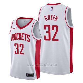 Camiseta Houston Rockets Jeff Green #32 Association 2019-20 Blanco