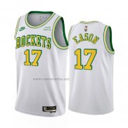 Camiseta Houston Rockets Tari Eason #17 Classic 2022-23 Blanco