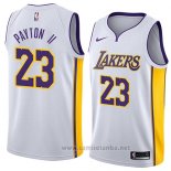 Camiseta Los Angeles Lakers Gary Payton II #23 Association 2018 Blanco