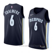 Camiseta Memphis Grizzlies Mario Chalmers #6 Icon 2018 Azul