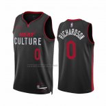 Camiseta Miami Heat Josh Richardson #0 Ciudad 2023-24 Negro