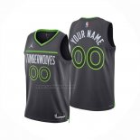 Camiseta Minnesota Timberwolves Personalizada Statement 2024-25 Gris