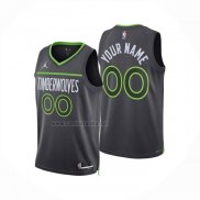 Camiseta Minnesota Timberwolves Personalizada Statement 2024-25 Gris
