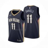Camiseta New Orleans Pelicans Dyson Daniels NO 11 Icon 2024-25 Azul