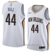 Camiseta New Orleans Pelicans Solomon Hill #44 Association 2018 Blanco