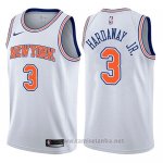 Camiseta New York Knicks Tim Hardaway Jr. #3 Statement 2017-18 Blanco