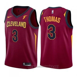 Camiseta Nino Cleveland Cavaliers Isaiah Thomas #3 Icon 2017-18 Rojo