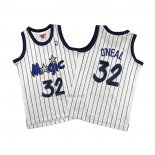 Camiseta Nino Orlando Magic Shaquille O'Neal #32 Mitchell & Ness 1993-94 Blanco