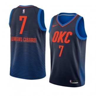 Camiseta Oklahoma City Thunder Timothe Luwawu-Cabarrot #7 Statement 2018 Azul