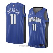 Camiseta Orlando Magic Amile Jefferson #11 Icon 2018 Azul