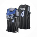 Camiseta Orlando Magic Jalen Suggs NO 4 Statement 2025-26 Negro  Camiseta Orlando Magic Jalen Suggs NO 4 Statement 2025-26 Negro