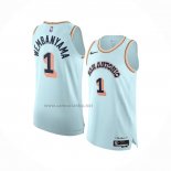 Camiseta San Antonio Spurs Victor Wembanyama #1 Ciudad 2024-25 Verde