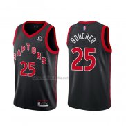 Camiseta Toronto Raptors Chris Boucher #25 Statement 2020-21 Negro