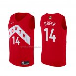 Camiseta Toronto Raptors Danny Green #14 Earned Rojo