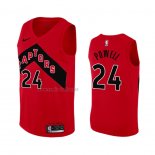 Camiseta Toronto Raptors Norman Powell #24 Icon 2020-21 Rojo