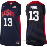Camiseta USA 2012 Chris Paul #13 Negro