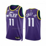 Camiseta Utah Jazz Kris Dunn #11 Classic 2023-24 Violeta