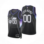 Camiseta Utah Jazz Personalizada Statement 2025-26 Negro