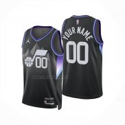 Camiseta Utah Jazz Personalizada Statement 2025-26 Negro