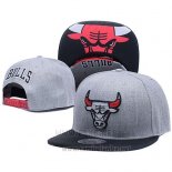 Gorra Chicago Bulls Gris Negro