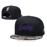 Gorra Los Angeles Lakers Snapback Negro Camuflaje