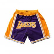 Pantalone Los Angeles Lakers Amarillo Violeta