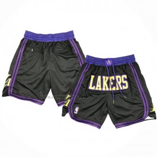 Pantalone Los Angeles Lakers Ciudad Just Don 2023-24 Negro