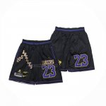 Pantalone Los Angeles Lakers Just Don Negro1  Pantalone Los Angeles Lakers Just Don Negro1