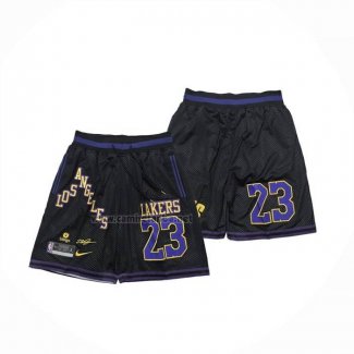 Pantalone Los Angeles Lakers Just Don Negro1