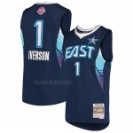 Camiseta All Star 2009 Allen Iverson #1 Azul