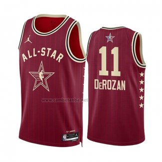 Camiseta All Star 2024 Chicago Bulls Demar Derozan NO 11 Rojo