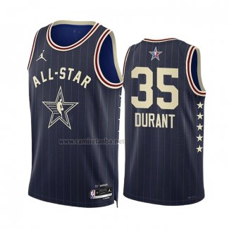 Camiseta All Star 2024 Phoenix Suns Kevin Durant NO 35 Azul