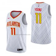 Camiseta Atlanta Hawks Trae Young #11 Association Blanco