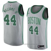 Camiseta Boston Celtics Robert Williams III #44 Ciudad 2017-18 Gris