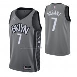 Camiseta Brooklyn Nets Kevin Durant #7 Statement 2021 Gris