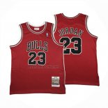 Camiseta Chicago Bulls Michael Jordan NO 23 Autentico 1997-98 Rojo