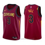 Camiseta Cleveland Cavaliers George Hill #3 Icon 2017-18 Rojo