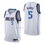 Camiseta Dallas Mavericks J.j. Barea #5 Association Blanco