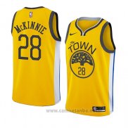 Camiseta Golden State Warriors Alfonzo Mckinnie #28 Earned 2018-19 Amarillo