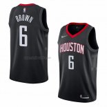 Camiseta Houston Rockets Bobby Brown #6 Statement 2018 Negro